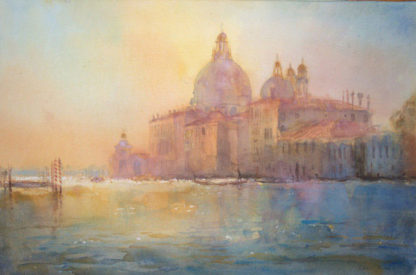 Venice, Grand Canal landscape, watercolour