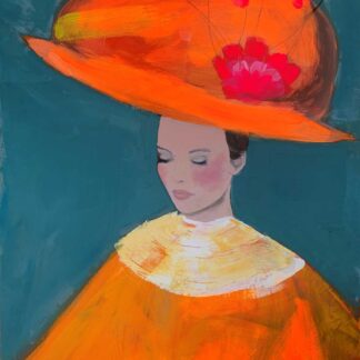 Nicolle Menegaldo - Woman with Orange hat