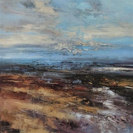 landscape painting by Claire Wiltsher