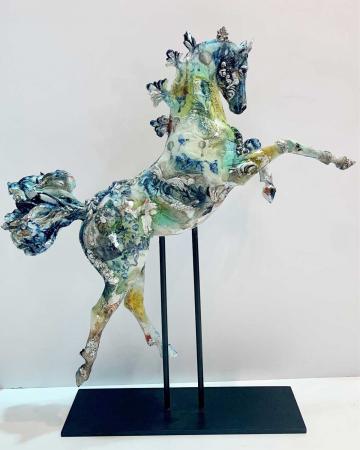 Carousel Horse by April Young for sale