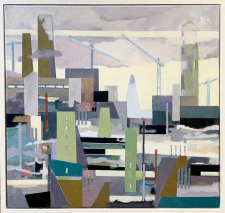 David-Thomas---Battersea-Landscape 51 x 51 cm